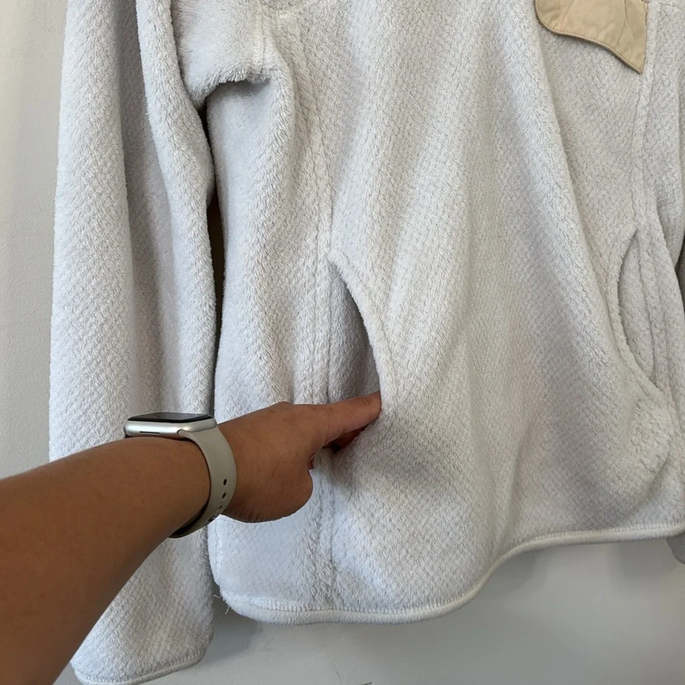 Patagonia Re-Tool Snap-T Pullover Raw Linen White X-Dye Size Small - Picture 5 of 10